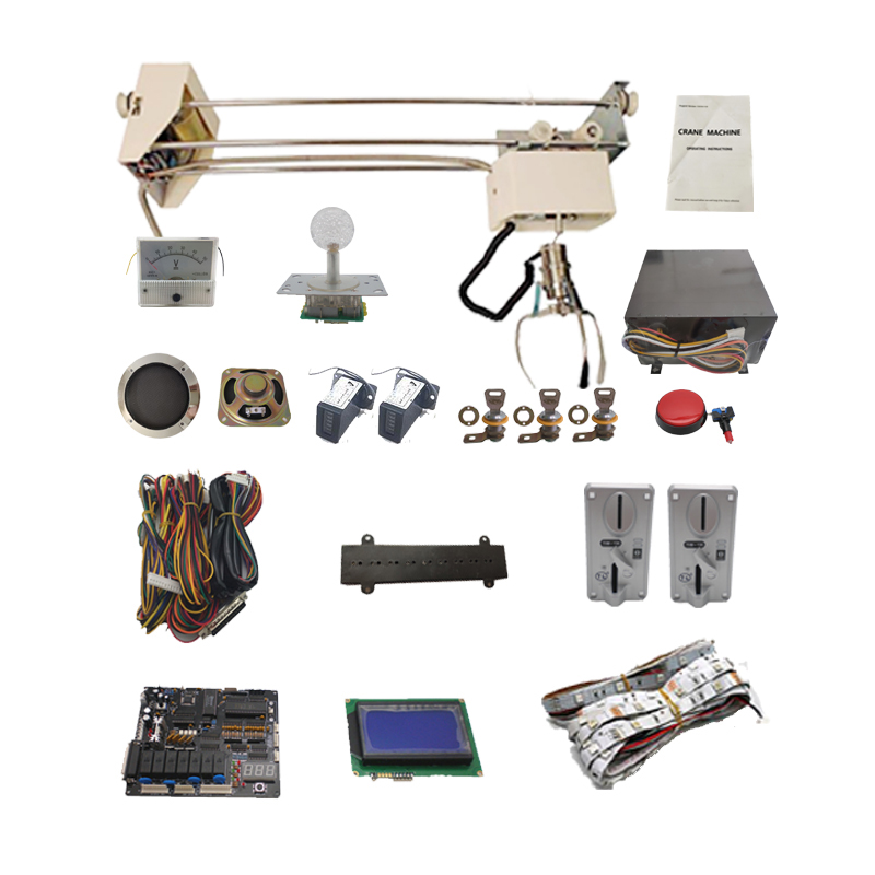  DIY claw crane machine kit with 71cm gantry mainboard with screen display 