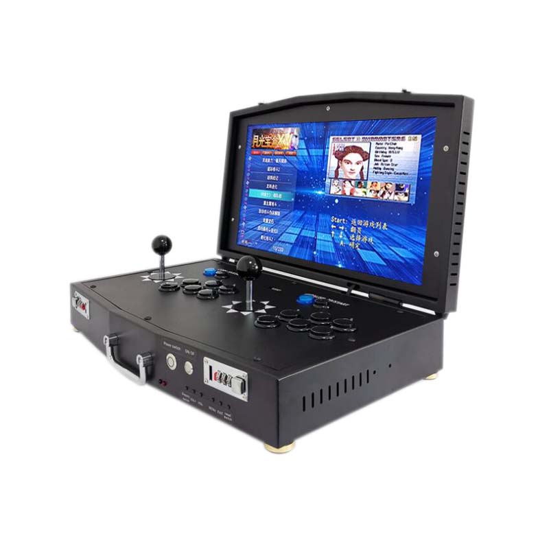Retro Arcade Game Console 2 Players Pandora Forrest Box  With 18.5 Inch LCD Built In 5000 In 1 HDMI VGA Output