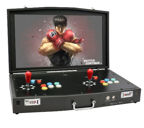 Rtro Arcade Game Console 2 Players Pandora forrest Retro Video Games with 23.8 Inch LCD
