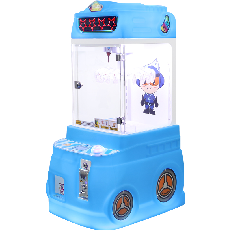 Coin Operated Lucky Wheel Clip Prize Game Machine Clamp Gift Game Machine