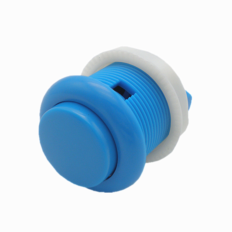 30mm Installation Interface  Arcade PushButton with Round Push Button Built -In Arcade McroSwitch 