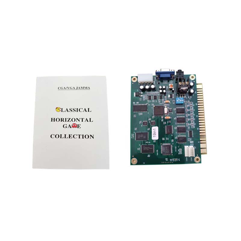  19 In 1 Multicade PCB Board Arcade Classic Game Board VGA Output Arcade Game Jamma Board 