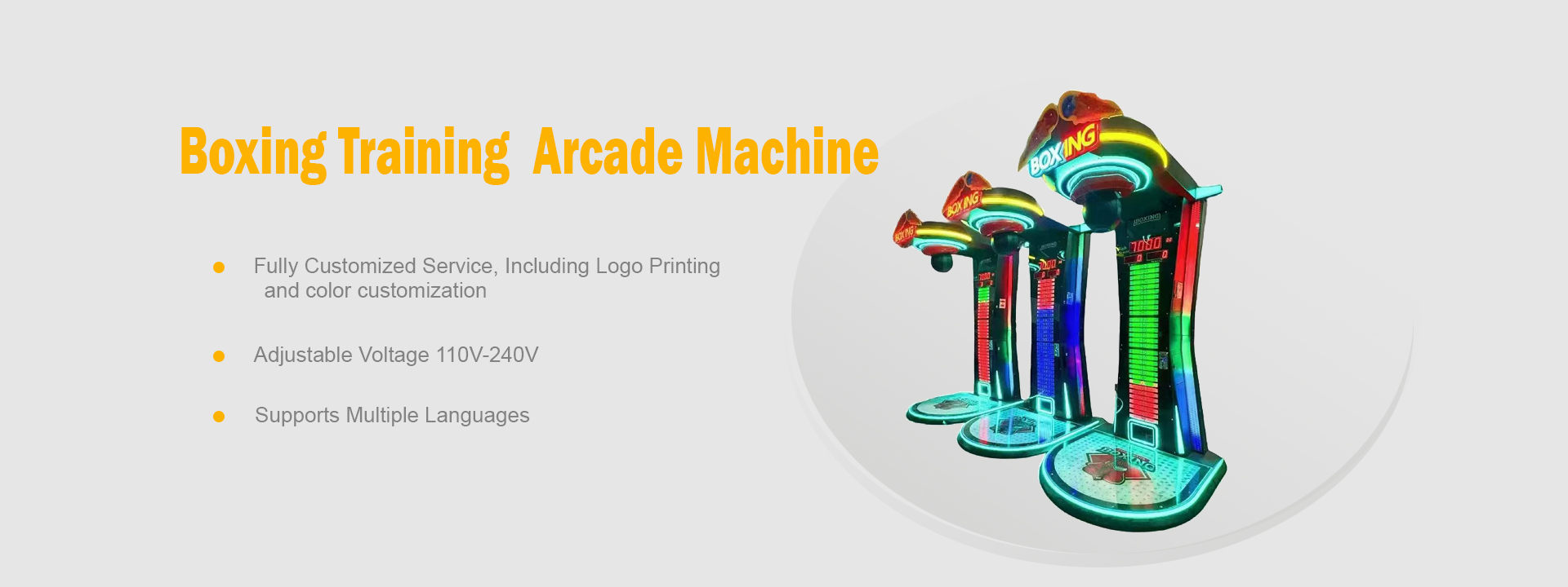 Boxing Training Arcade Machine