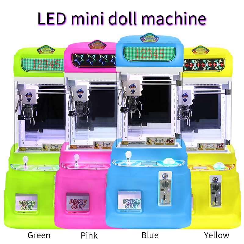 LED Mini Claw Crane Machine VS Mini Claw Crane Machine